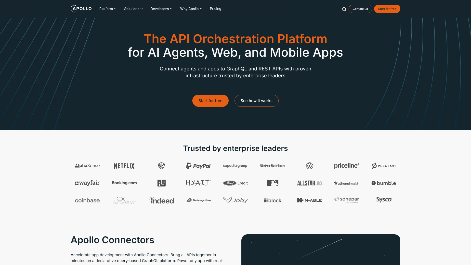 Screenshot of GraphOS MCP Tools website