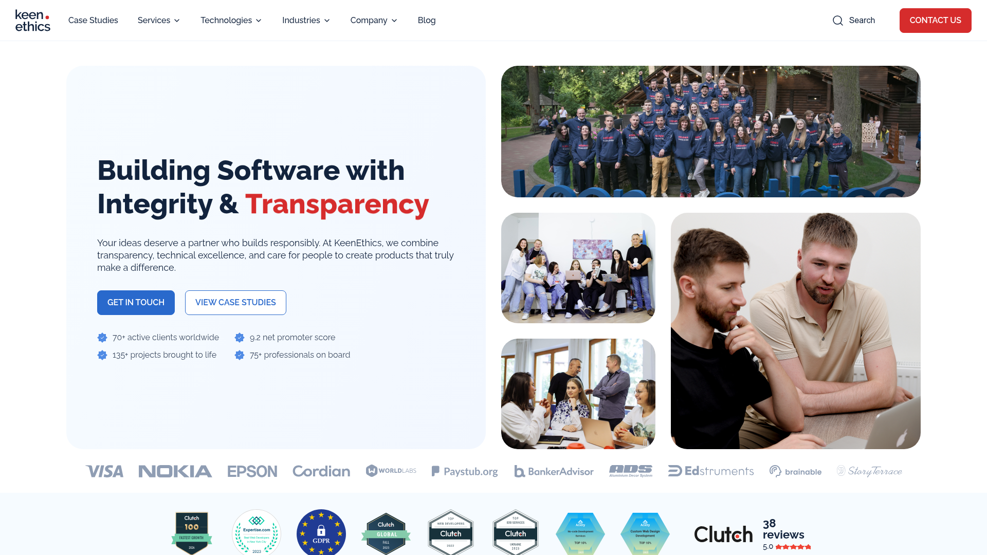 Screenshot of MindMap website