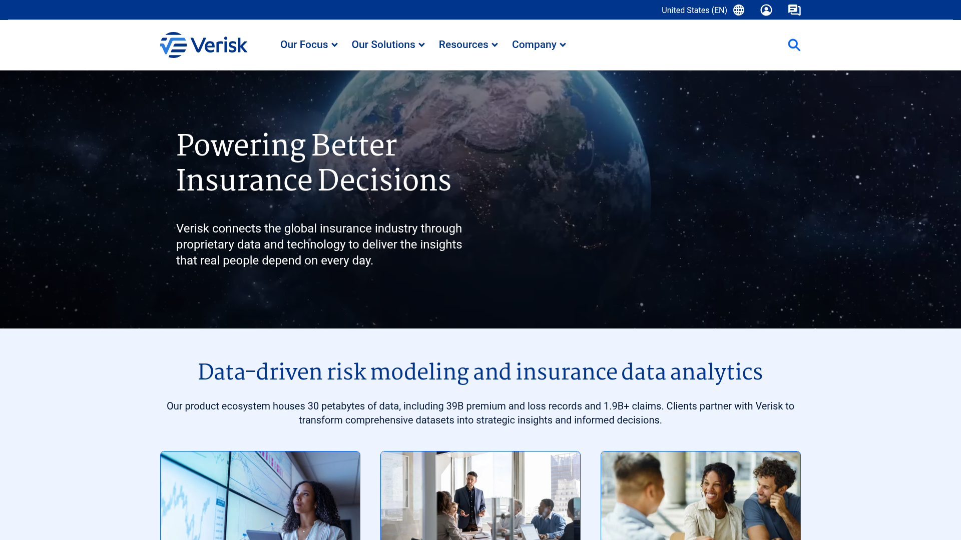 Screenshot of Verisk XactRestore website