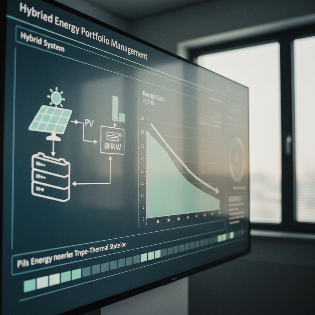 Wie können Industrieunternehmen mit Eigenerzeugung ihre Energiekosten um bis zu 40 % senken?