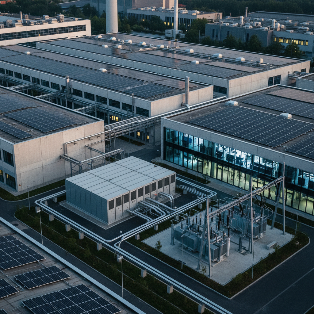 Batteriespeicher Dimensionierung für Industrieunternehmen: Größe & Planung