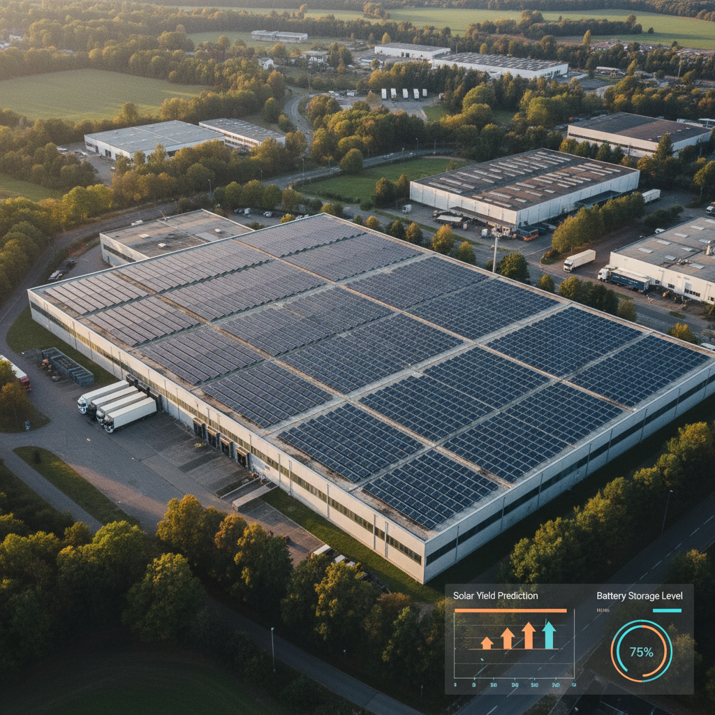 Optimierung von PV-Anlagen in der Industrie mit KI: Ein Leitfaden für deutsche Unternehmen